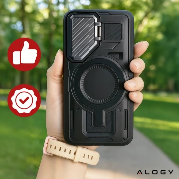 Apple iPhone 16 Pro Max Case Alogy Anti-Shock Hybrid Case for MagSafe Clear