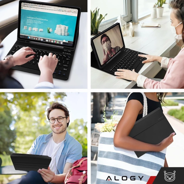 Розгалужувач HUB Alogy Adapter для ноутбука з USB-C на 3x USB-A 2.0 1x USB-A 3.0 сірий