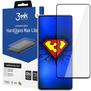 3mk Загартоване скло HardGlass Max Lite для Samsung Galaxy A53 5G Black