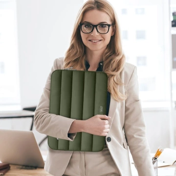Etui Ochronne Tech-Protect Fluffy do Laptopa 15–16" Army Green