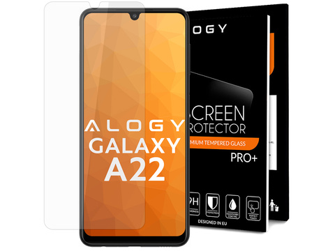 Загартоване скло Alogy на екран для Samsung Galaxy A22 4G