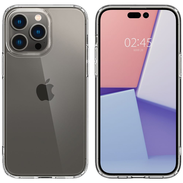 Spigen ultra hybridný iphone 14 pro krištáľovo čistý