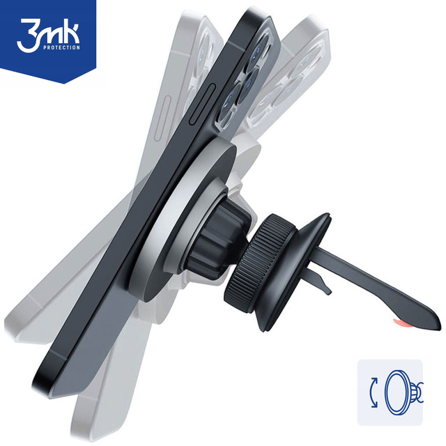 Magnetic car holder for MagSafe 3mk MagHolder Car holder for the grille