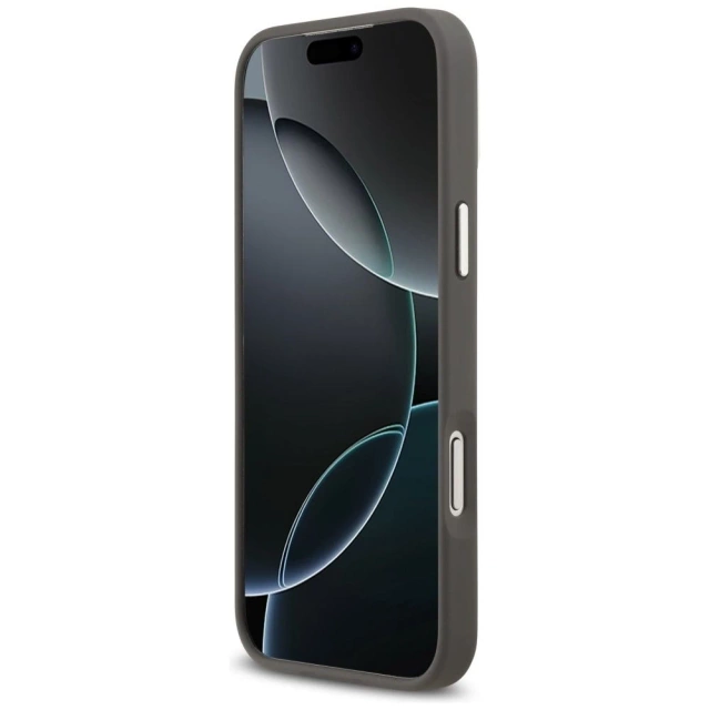 Etui Ochronne do iPhone 17 Pro Max Karl Lagerfeld FW Grained K&C Pins MagSafe Szary