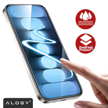 Folia hydrożelowa do Samsung Galaxy S25 Edge – elastyczna ochrona ekranu, samoregeneracja, pełne dopasowanie i wysoka przejrzystość – Alogy Hydrogel Film™
