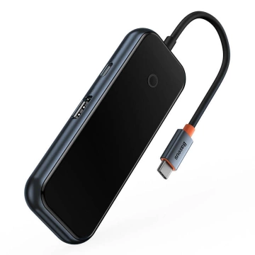 Hub 5w1 Baseus AcmeJoy série USB-C do 2xUSB 3.0 USB 2.0 USB-C PD HDMI (szary)
