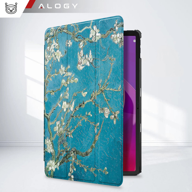 Чохол для Lenovo Tab M11 10.95" TB330FU / TB330XU / TB331FC Tablet Cover Case Alogy Book Cover Квітуче мигдальне дерево (Ван Гог)