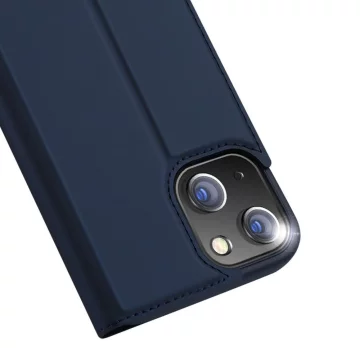 Dux Ducis Skin Pro holster cover case with flip iPhone 13 mini blue