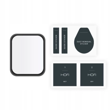 Гібридне скло hofi hybrid pro apple watch 7/8 (45 мм) чорне