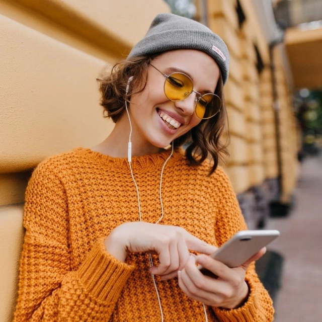 Bezdrátová sluchátka do uší Forcell F-Audio HR-ME25 Lightning pro Apple, bílá