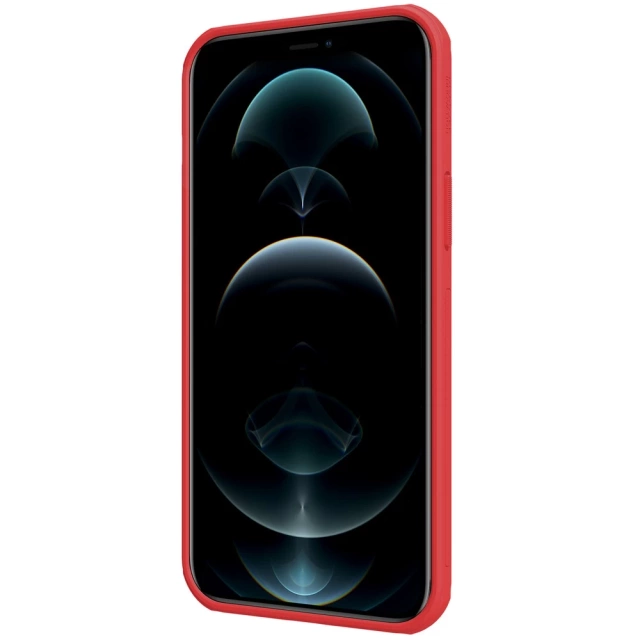 Nillkin Super Frosted Shield Pro strapazierfähige Hülle für iPhone 13 Pro Max rot