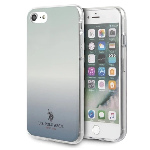 Чохол для телефону US Polo Gradient Pattern Collection iPhone 7/8/SE 2020 / SE 2022 синій/синій