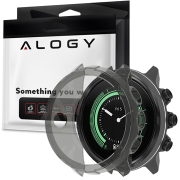 Силіконовий чохол Alogy для Suunto 9 Peak 43 mm Black
