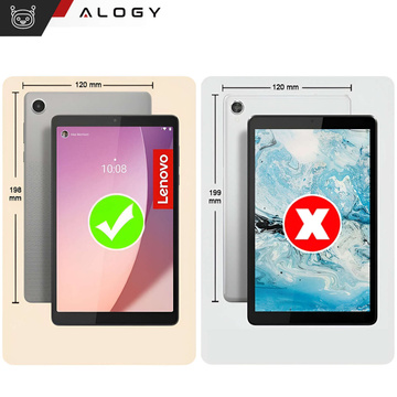 Case for Lenovo Tab M8 4gen TB300XU TB300FU Book Cover Case Alogy Black