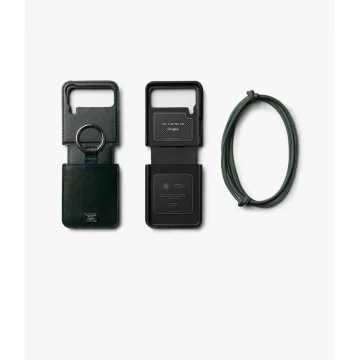 Ringke signature folio galaxy z flip 4 dark green