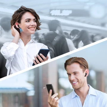 Bezdrátová sluchátka Joyroom TWS ENC vodotěsná IPX4 Bluetooth 5.3 černá (JR-TL11)