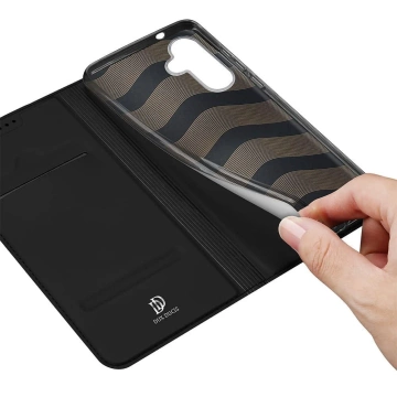 Puzdro DUX DUCIS Skin Pro - flipové puzdro pre Samsung Galaxy S24 čierne