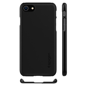 Etui Spigen Thin Fit pre Apple iPhone 7 / 8 / SE 2020 / 2022 čierny