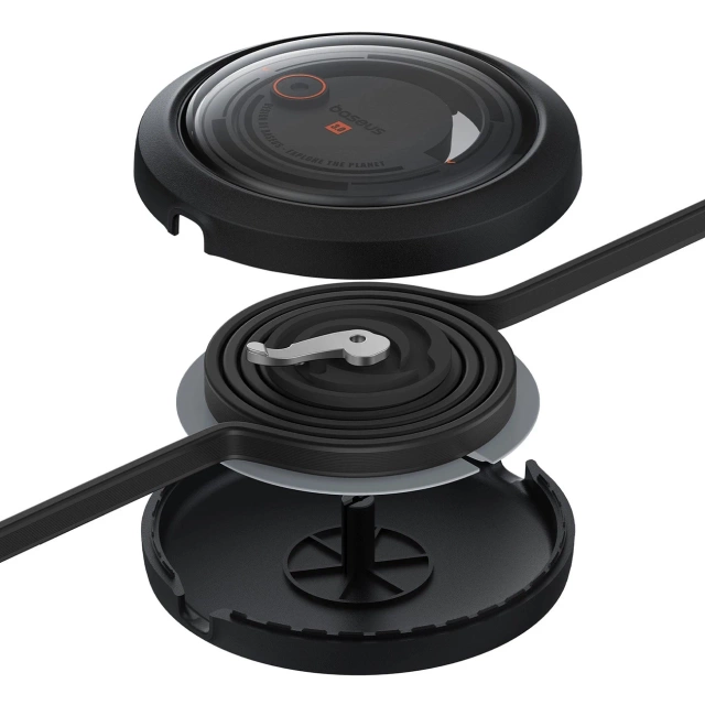 Baseus Free2Draw CB000084 Cable Retractable USB-C - Lightning / USB-C / Micro USB 100W 1.1m - Black