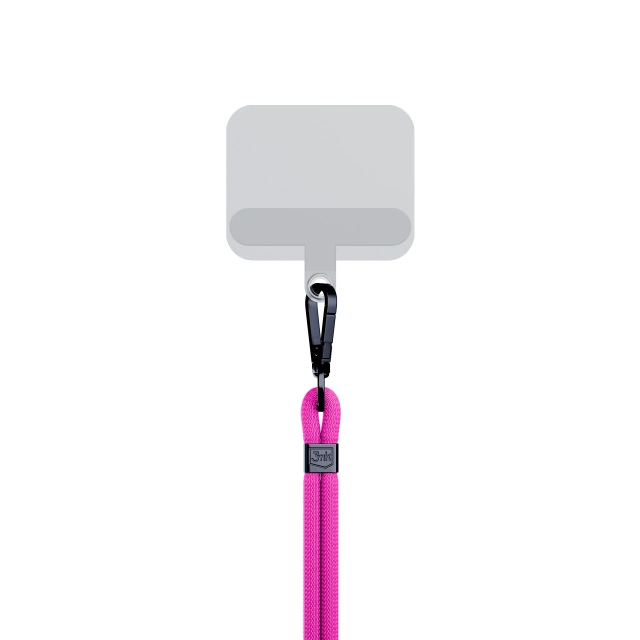 Univerzálna šnúrka pre smartfón 3mk EasyClip Pink (čierna)