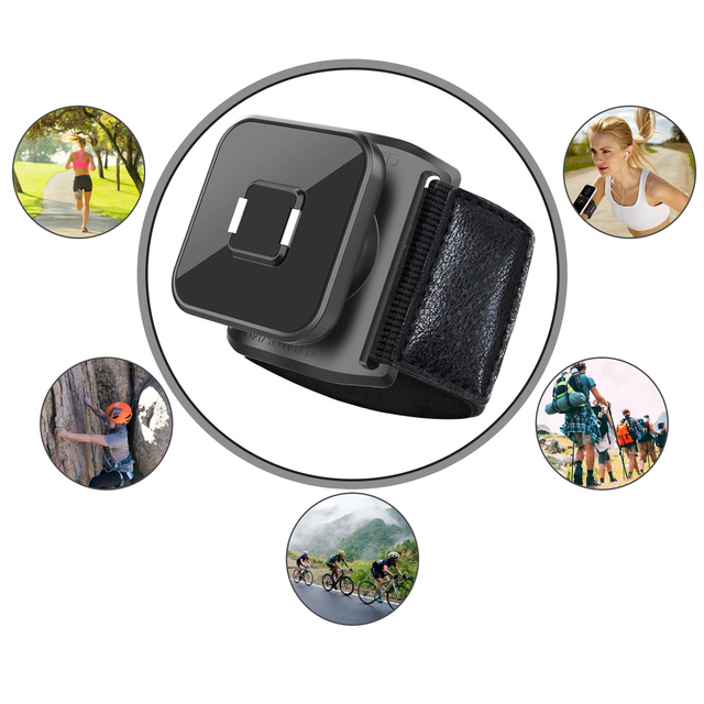Armband Armband für Telefon für Laufsport magnetischer Telefonhalter TSA2 Armband schwarz