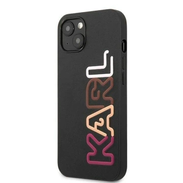 Ochranné puzdro na telefón Karl Lagerfeld KLHCP13SPCOBK pre Apple iPhone 13 Mini 5,4" čierne/čierne pevné puzdro Multipink Značka