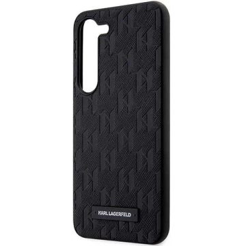 Karl Lagerfeld KLHCS23SSAKLHPK do Samsung Galaxy S23 S911 hardcase czarny/black Saffiano Mono Metal Logo