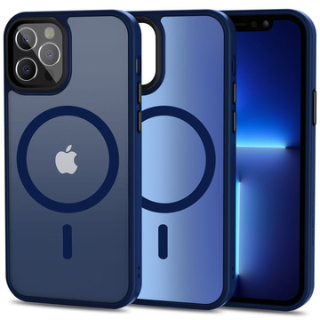 Protective phone case MagMat Case for MagSafe for Apple iPhone 12 / 12 Pro Matte Navy