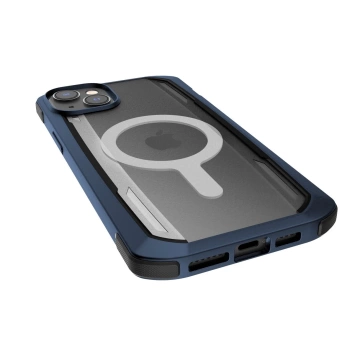 Raptic Secure Case pre iPhone 14 Pro s pancierovým modrým krytom MagSafe