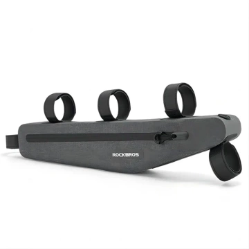 Rockbros AS-052 Rahmen-Fahrradtasche 1,5L Grau Wasserdicht