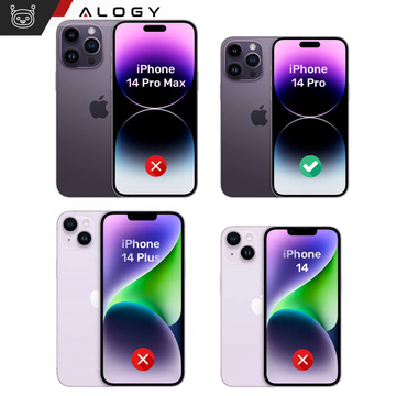 Чохол для iPhone 14 Pro Mag Safe Matt Case Cover matte Alogy Ring броньований чохол для телефона Black