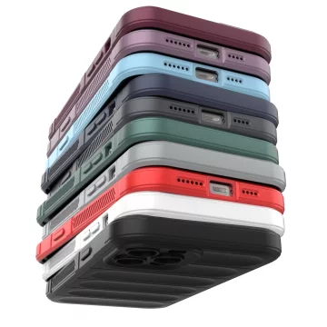 Magic Shield Case for iPhone 12 Pro Max flexible armored cover dark blue
