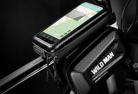 Сумка-кофея для велосипеда велосипедний тримач Wildman Bag E6S 1.2l 6.7 Black