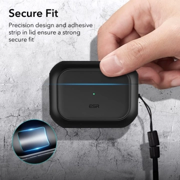 Esr orbit halolock magsafe apple airpods pro 1/2 black