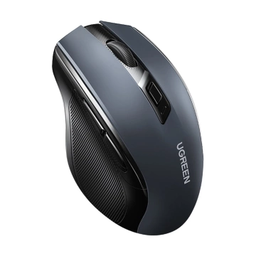 Mouse UGREEN optical wireless USB 2.4GHz 4000 DPI black (MU006)