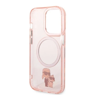 Etui Karl Lagerfeld KLHMP14XHNKCIP pre iPhone 14 Pro Max 6,7" pevné puzdro Iconic Karl