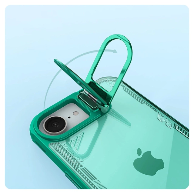 Etui Ochronne do iPhone 16e Nillkin Iceblade Prop Zielone
