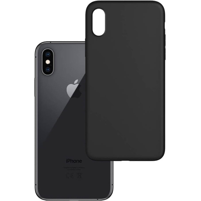 Matné puzdro 3mk Matt Case pre Apple iPhone X/XS Black