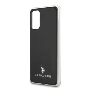 Чохол для телефону US Polo Shiny для Samsung Galaxy S20 Plus чорний / чорний