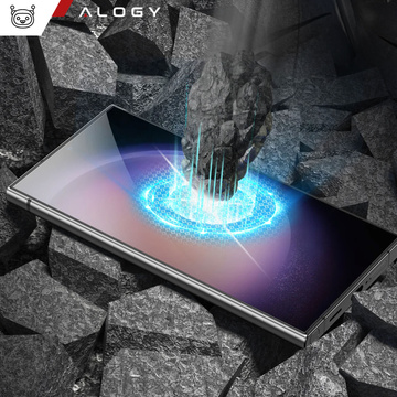 2x Загартоване скло для Samsung Galaxy S24 Ultra Screen Protector з УФ-лампою Glass 9H Glue Alogy