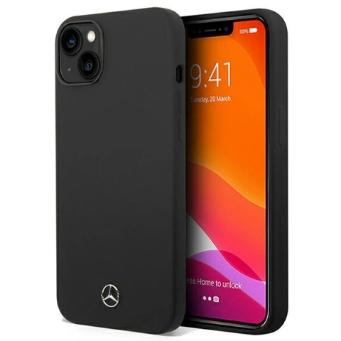 Etui Mercedes MEHCP14MSILBK do Apple iPhone 14 Plus 6,7 hardcase Silicone Line