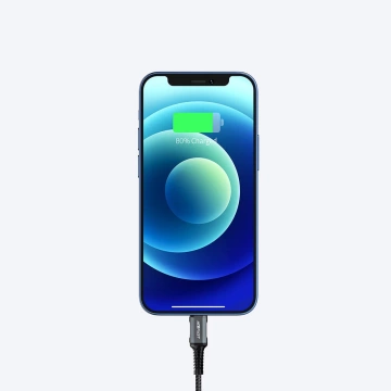 Acefast kabel MFI USB - Lightning 1,2m, 2,4A černý (C1-02 černý)