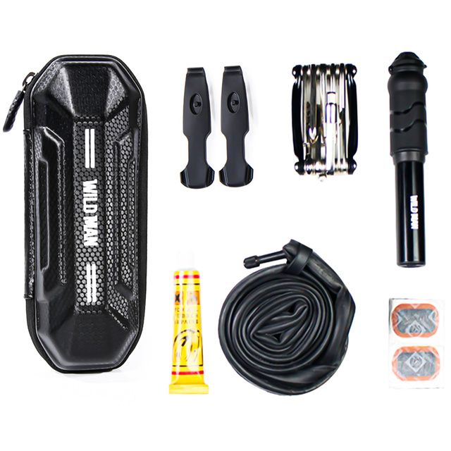 Puzdro Wildman XT11 taška na bicykel na bicykel namiesto držiaka na fľašu s objemom 0,5 l Čierna