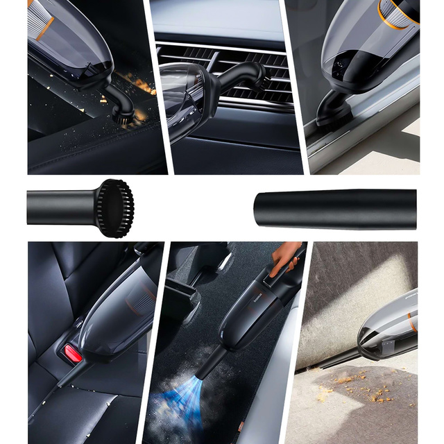 Baseus Ap02 6000Pa cordless handheld vacuum cleaner (black)