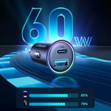 Joyroom JR-CCN04 60W USB-A Mini Car Charger