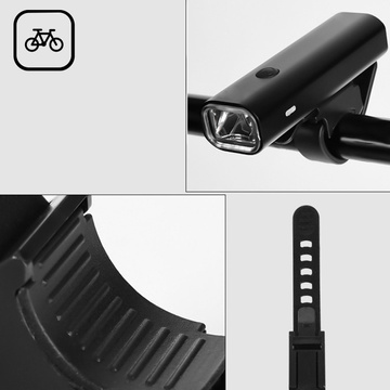 Bicycle light front LED front bicycle light lighting waterproof rechargeable bicycle light