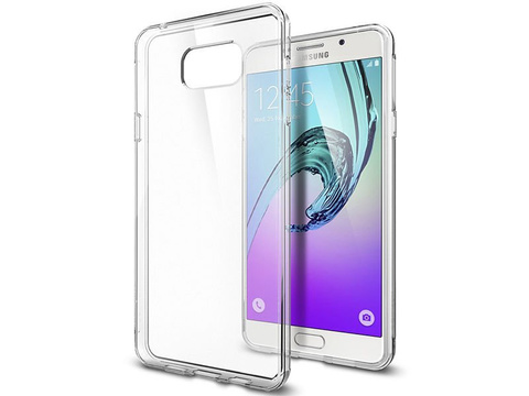 Pouzdro Spigen Liquid Crystal pro Samsung Galaxy A7 2016 průhledné