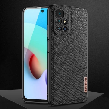 Kryt puzdra Dux Ducis Fino pokrytý nylonovým materiálom Xiaomi Redmi 10 blue