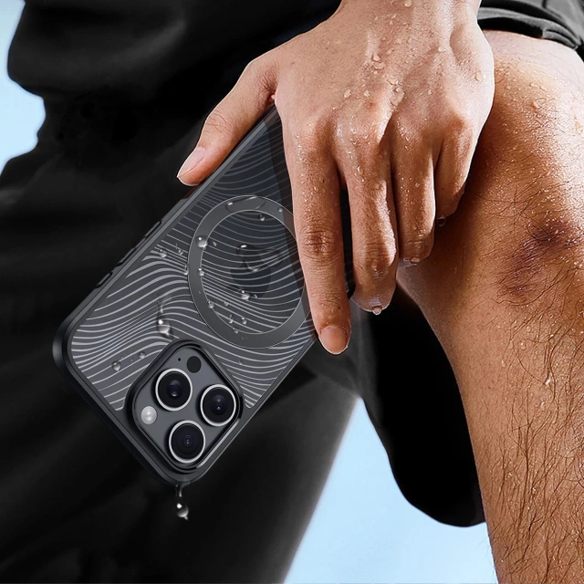 iPhone 16 Pro Max Dux Ducis Aimo Mag Case with MagSafe - Black