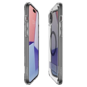 Чохол Spigen Ultra Hybrid S MagSafe з підставкою для iPhone 15 - чорний